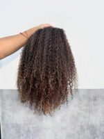 Peruca de Cabelo Humano 350 gramas de 55 centímetros - Imagem 5
