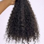 Cabelo Cacheado Humano com 50 cm