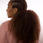 Cabelo Rabo de Cavalo com 55cm Morena Iluminada